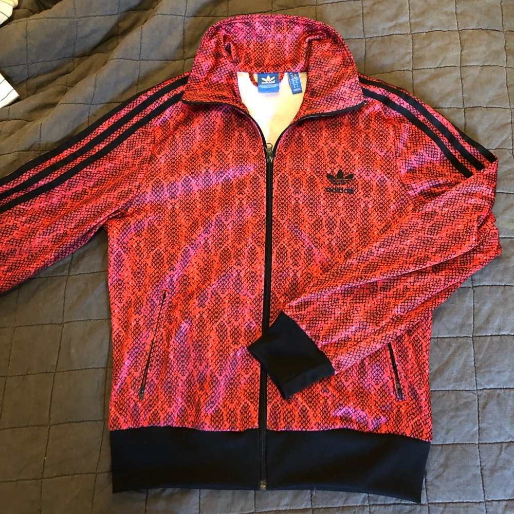 Adidas snakeskin jacket